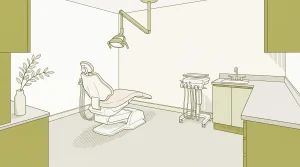 An empty Robina dental surgery stands ready for an assessment of tooth pain or damage.